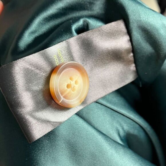 Blank NYC Jacket Women’s XL‎ Green Plaid Shacket Fringe Button Down Pockets - Picture 13 of 16